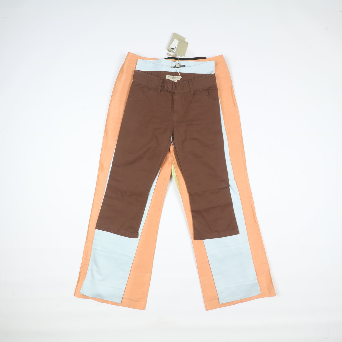 Pantaloni vintage firmati deadstock fondo di magazzino 100pz Blunauta Balloon