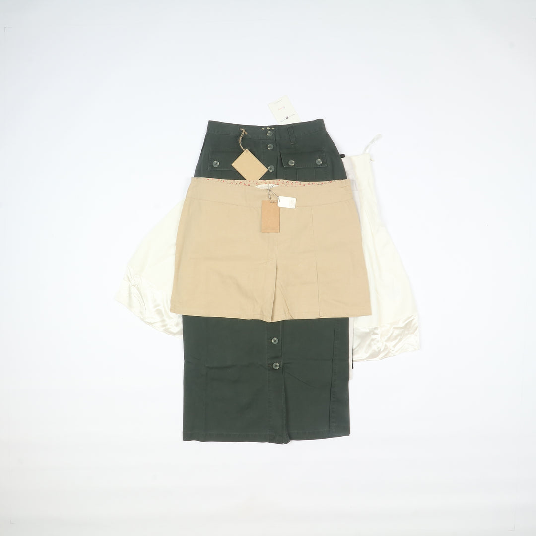 Gonne vintage deadstock fondo di magazzino 150pz Blunauta Balloon