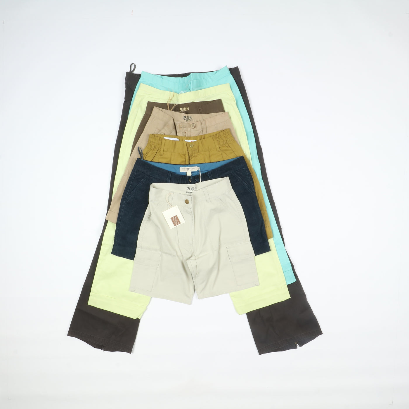 Pantaloni e bermuda vintage firmati deadstock fondo di magazzino 83pz Blunauta Balloon