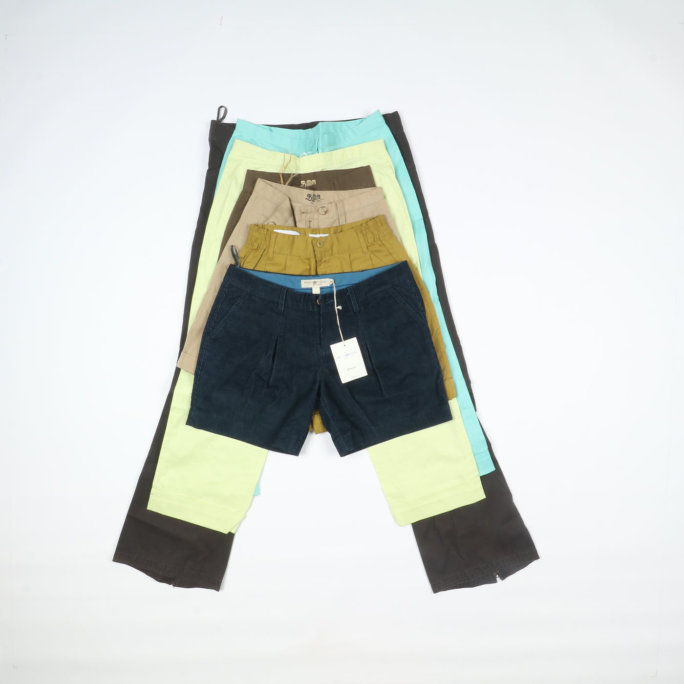 Pantaloni e bermuda vintage firmati deadstock fondo di magazzino 83pz Blunauta Balloon