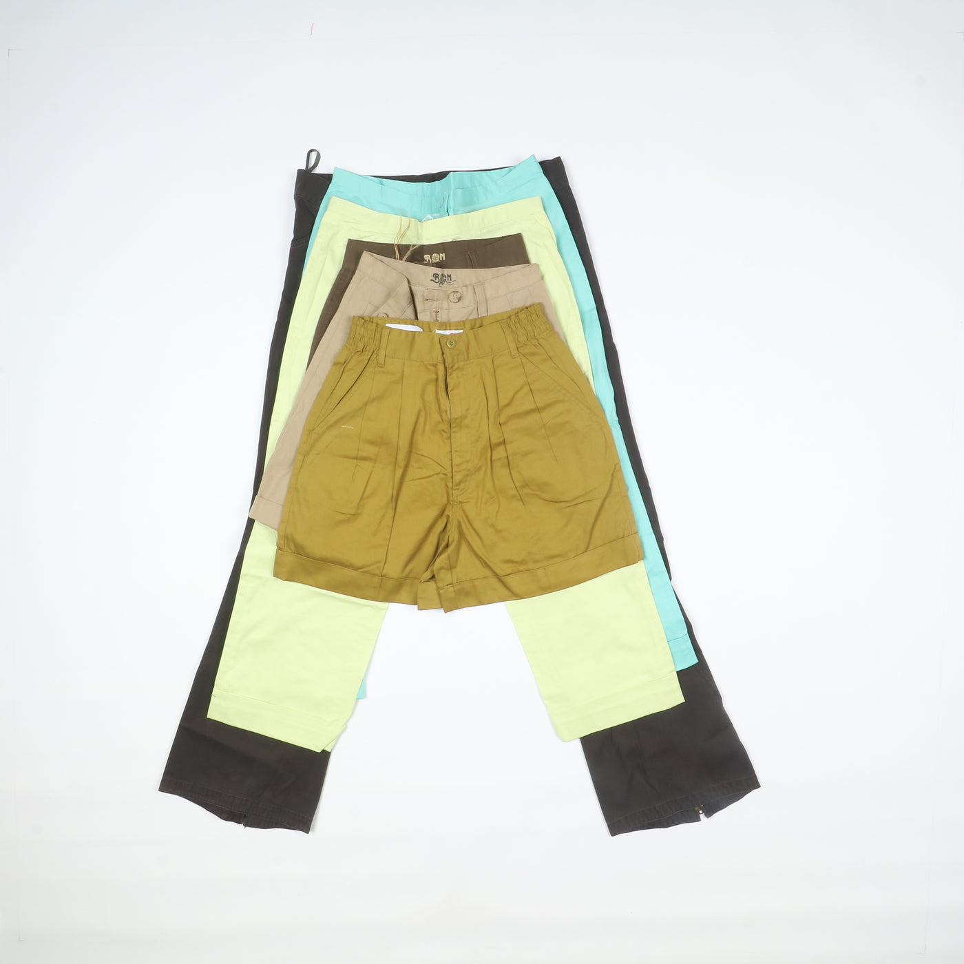 Pantaloni e bermuda vintage firmati deadstock fondo di magazzino 83pz Blunauta Balloon
