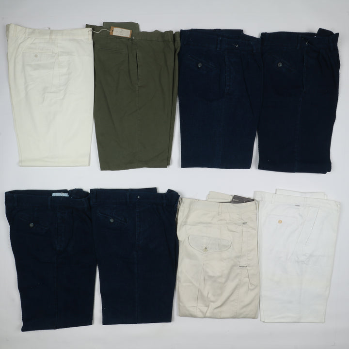 Lotto stock pantaloni uomo estivi mod. Chino 42pz taglio classico