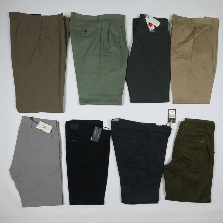 Lotto stock pantaloni uomo estivi mod. Chino 42pz taglio classico