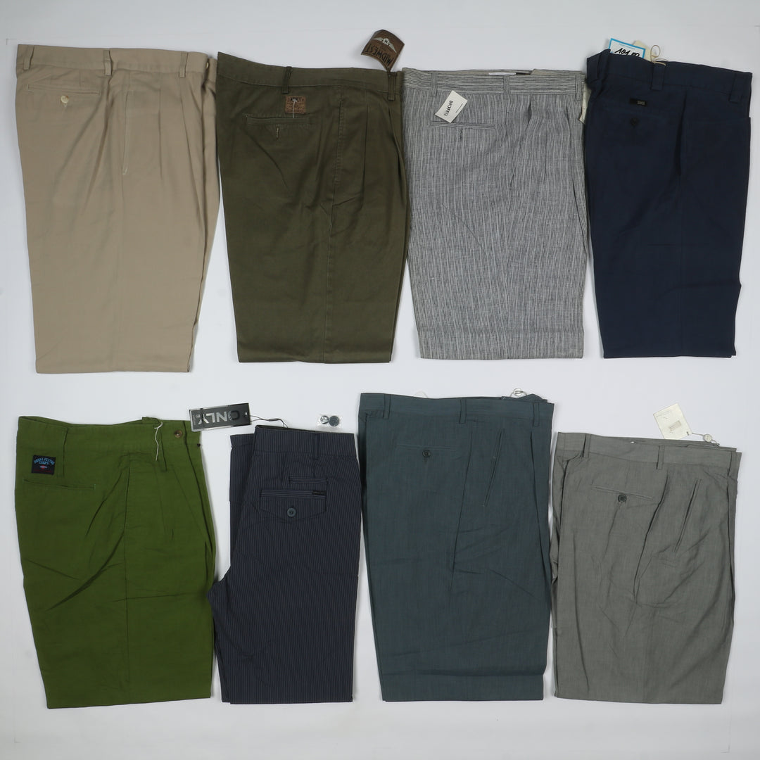 Lotto stock pantaloni uomo estivi mod. Chino 42pz taglio classico