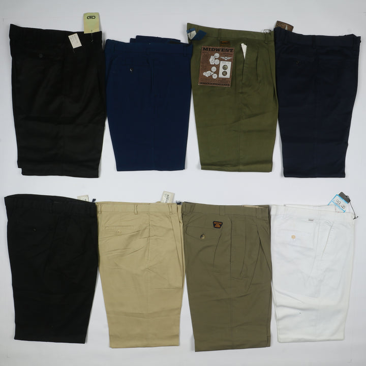 Lotto stock pantaloni uomo estivi mod. Chino 42pz taglio classico