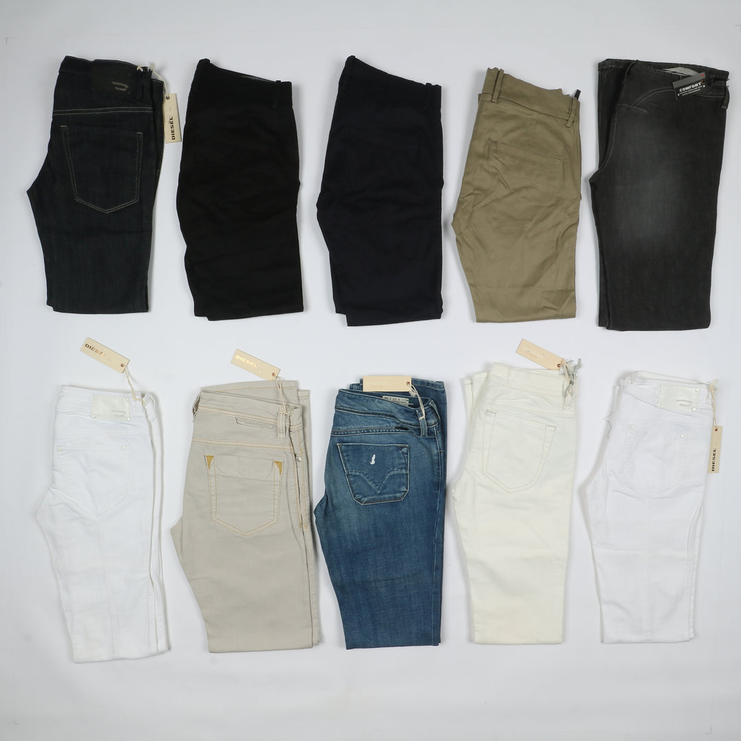 Diesel jeans nuovi deadstock box da 41pz fondo di magazzino