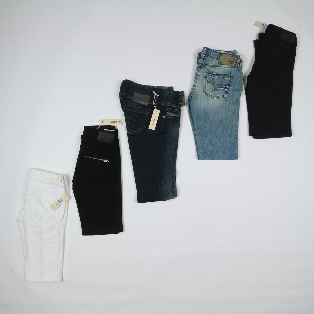 Diesel jeans nuovi deadstock box da 41pz fondo di magazzino