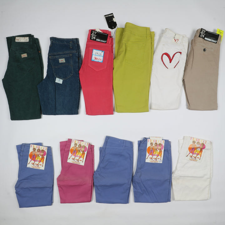 Miss Sixty, Fiorucci, Nolita, MET.... Stock da 47 pz pantaloni estivi donna