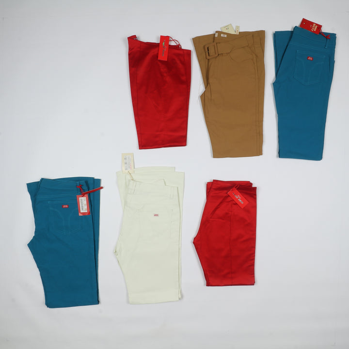 Miss Sixty, Fiorucci, Nolita, MET.... Stock da 47 pz pantaloni estivi donna