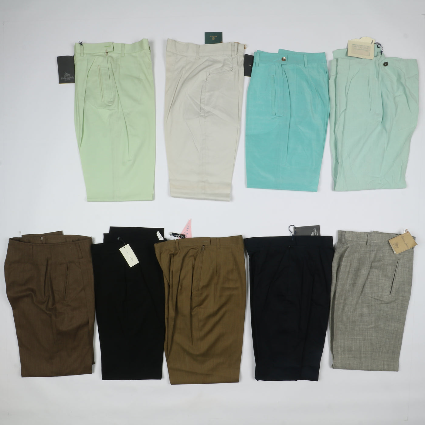 Stock 90 pz Pantaloni donna estivi ed invernali deadstock firmati mod. Chino