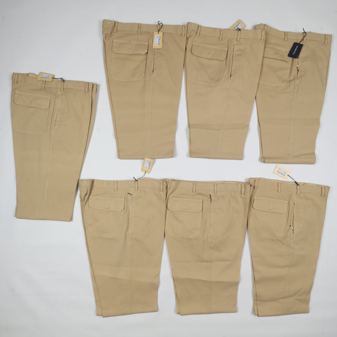 Pantaloni firmati uomo estivi nuovi deadstock 40pz GAS , Rfile....