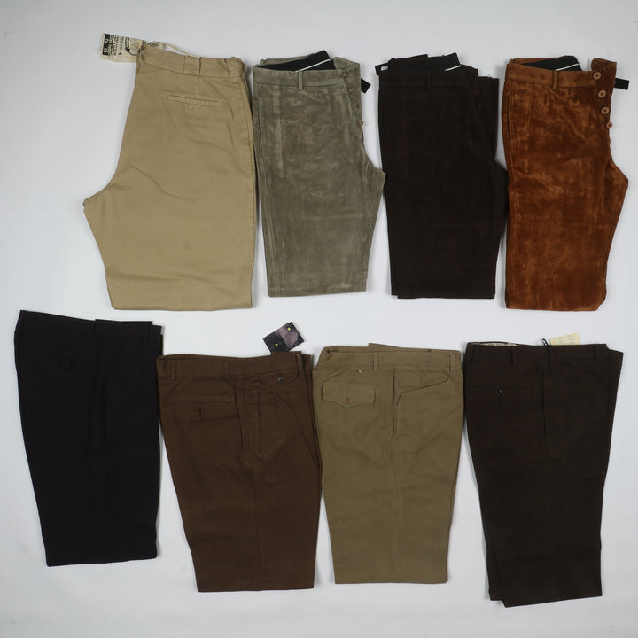 Pantaloni invernali nuovi deadstock taglio classico stock da 36pz