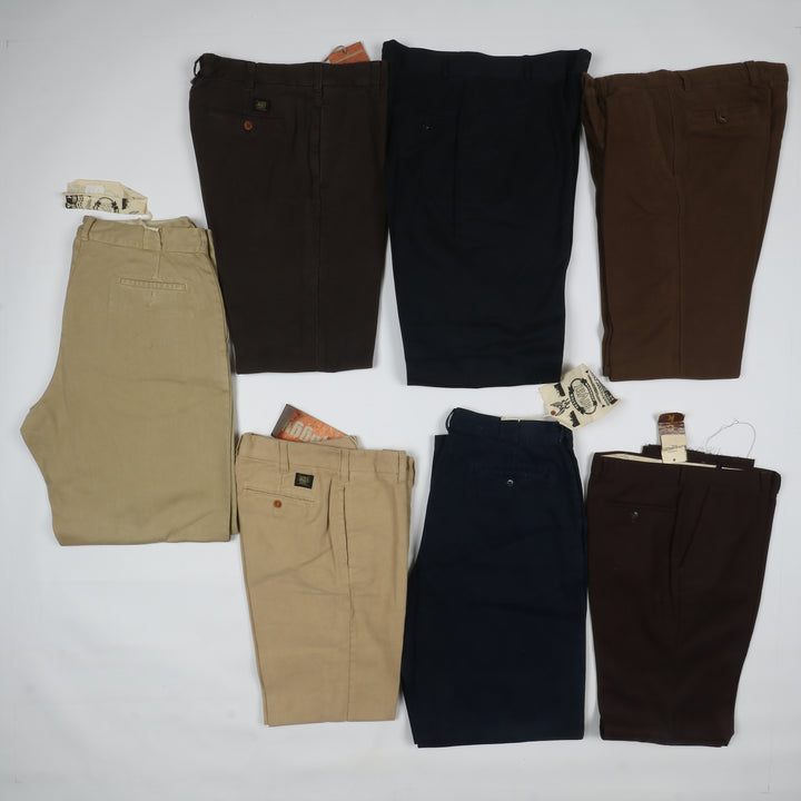 Pantaloni invernali nuovi deadstock taglio classico stock da 36pz