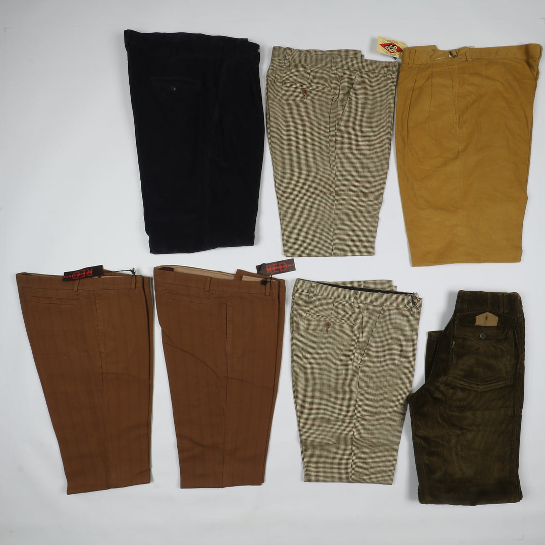 Pantaloni invernali nuovi deadstock taglio classico stock da 36pz