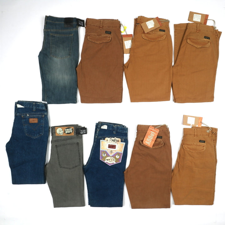 Pantaloni uomo nuovi deadstock Jcolor, Jaggy.... stock da 35pz