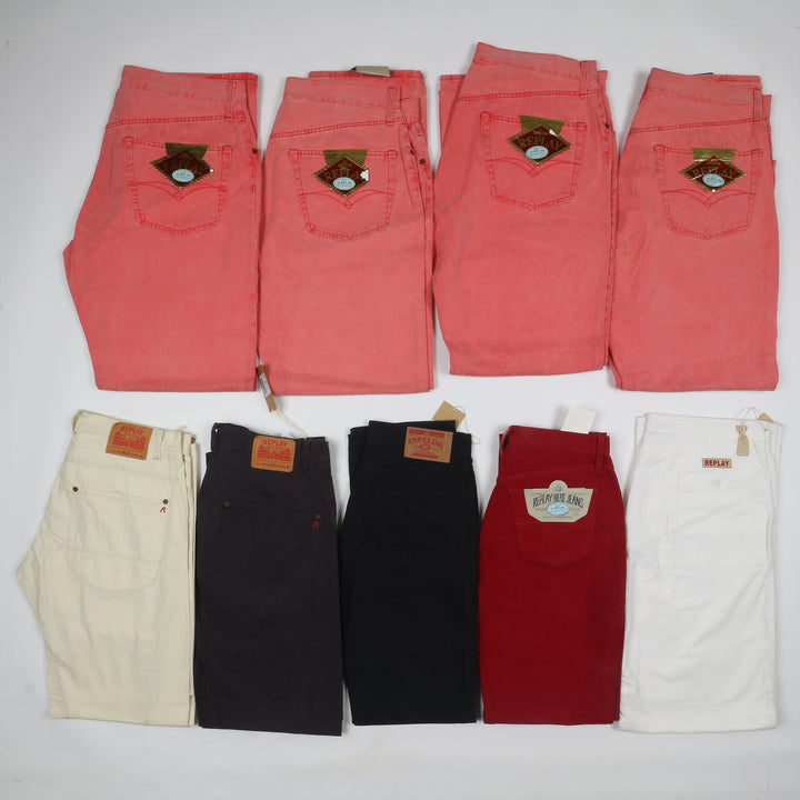 Replay - XLE - Rocky - Carpediem.... Pantaloni estivi uomo nuovi deadstock 44pz