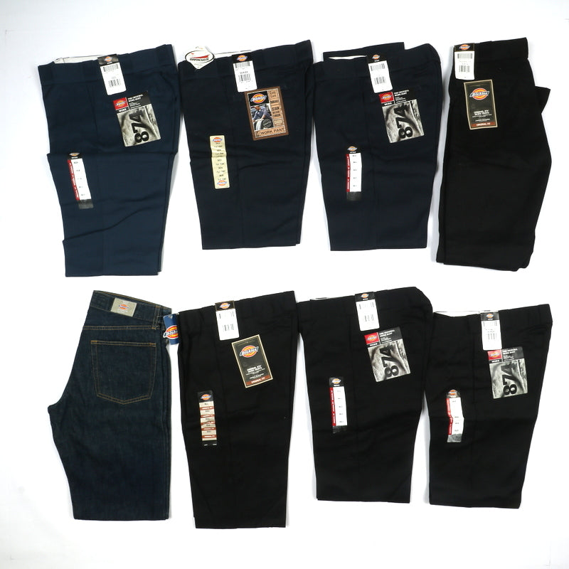 Dickies pantaloni e bermuda stock da 113pz colori misti uomo donna