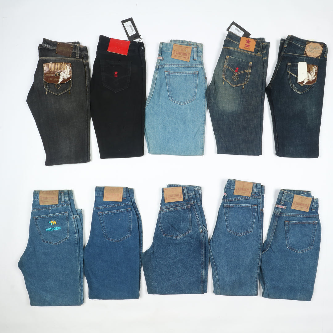 Pantaloni e jeans uomo stock da 46pz Uniform, Cotton belt, Romeo Gigli...