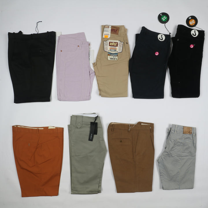 Pantaloni donna nuovi deadstock stock 48pz Jeckerson, Patrizia Pepe, Rifle...