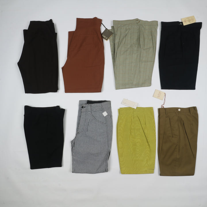 Pantaloni donna nuovi deadstock stock 48pz Jeckerson, Patrizia Pepe, Rifle...