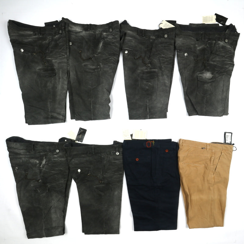 Pantaloni e jeans uomo stock da 45pz Icon, Patrizia Pepe, Brooksfield, D. A. ....