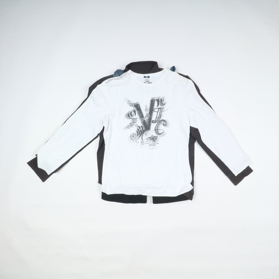 Luxury vintage abbigliamento firmato 22kg - 75pz Rich, Luisa Spagnoli, Versace...