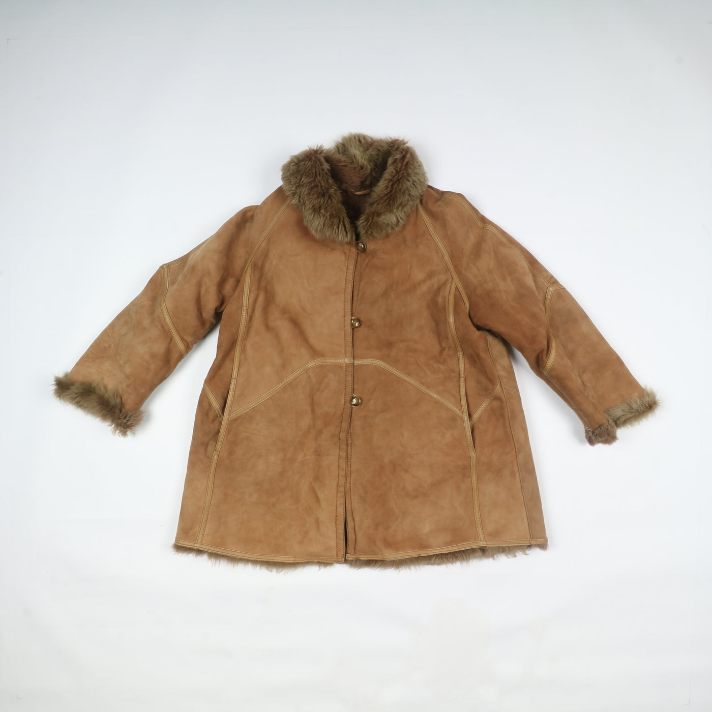 Montone - Shearling - Giacca vintage uomo donna Box da 6pz misto