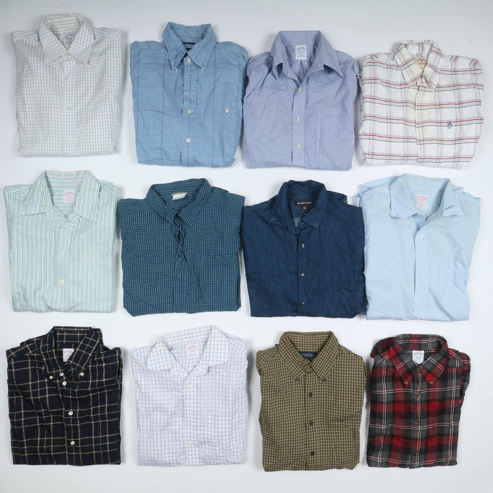 Camicie vintage Tommy Hifiger, Ralph Lauren, Lacoste.... Box da 47pz