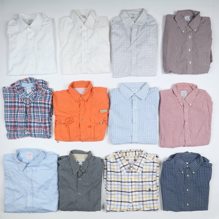 Camicie vintage Tommy Hifiger, Ralph Lauren, Lacoste.... Box da 47pz