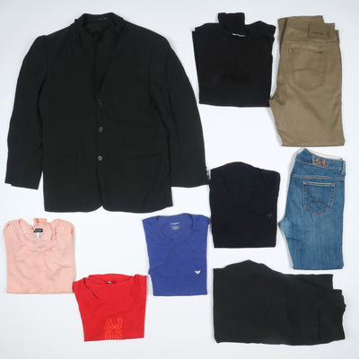 Armani Stock 31kg - 77pz misto uomo donna abbigliamento vintage firmato