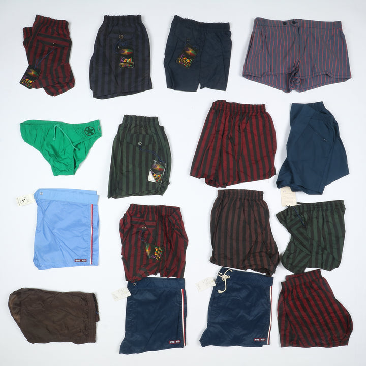 Costumi mare firmati e vintage deadstock nuovi da uomo 92pz