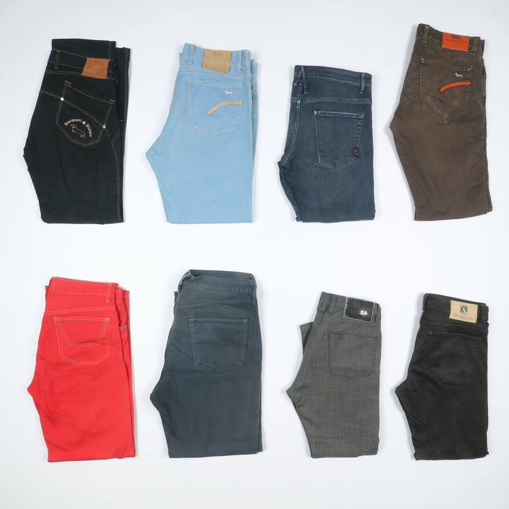 Pantaloni e Jeans firmati vintage stock 46 pz Siviglia, Carrera, HB, G-star....