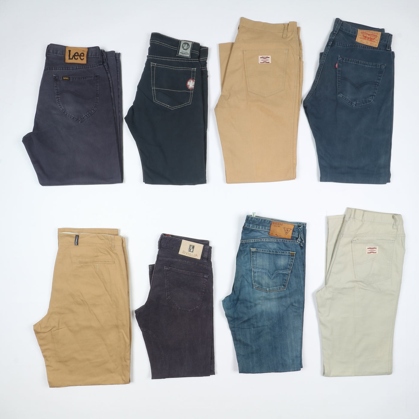 Pantaloni e Jeans firmati vintage stock 46 pz Siviglia Carrera