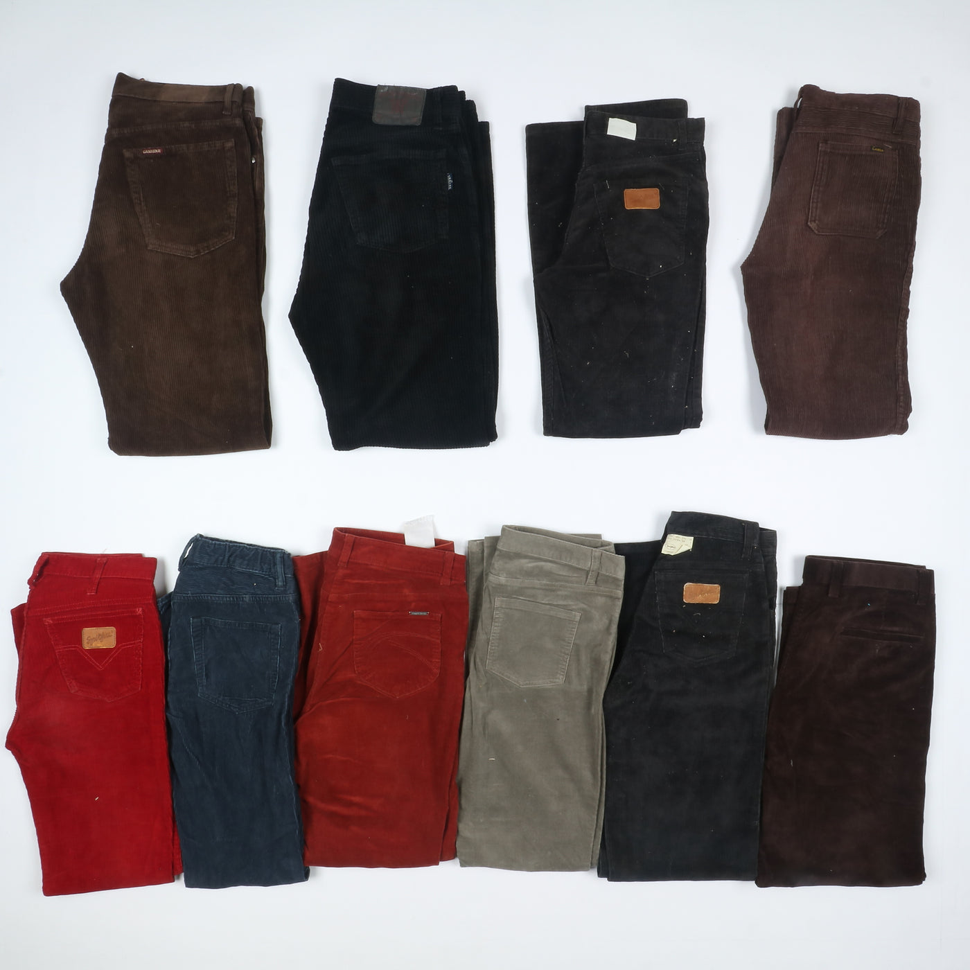 Levi's e mix brand vintage pantaloni in velluto lotto stock da 29 paia corduroy