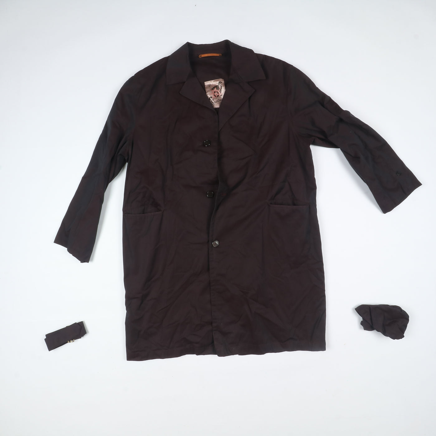 Trench vintage uomo - donna Box da 15pz stock