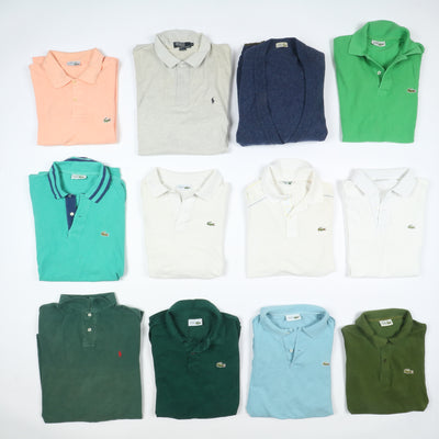Tommy Hifigere e Ralph Lauren Made in USA, Lacoste made in France stock da 75pz