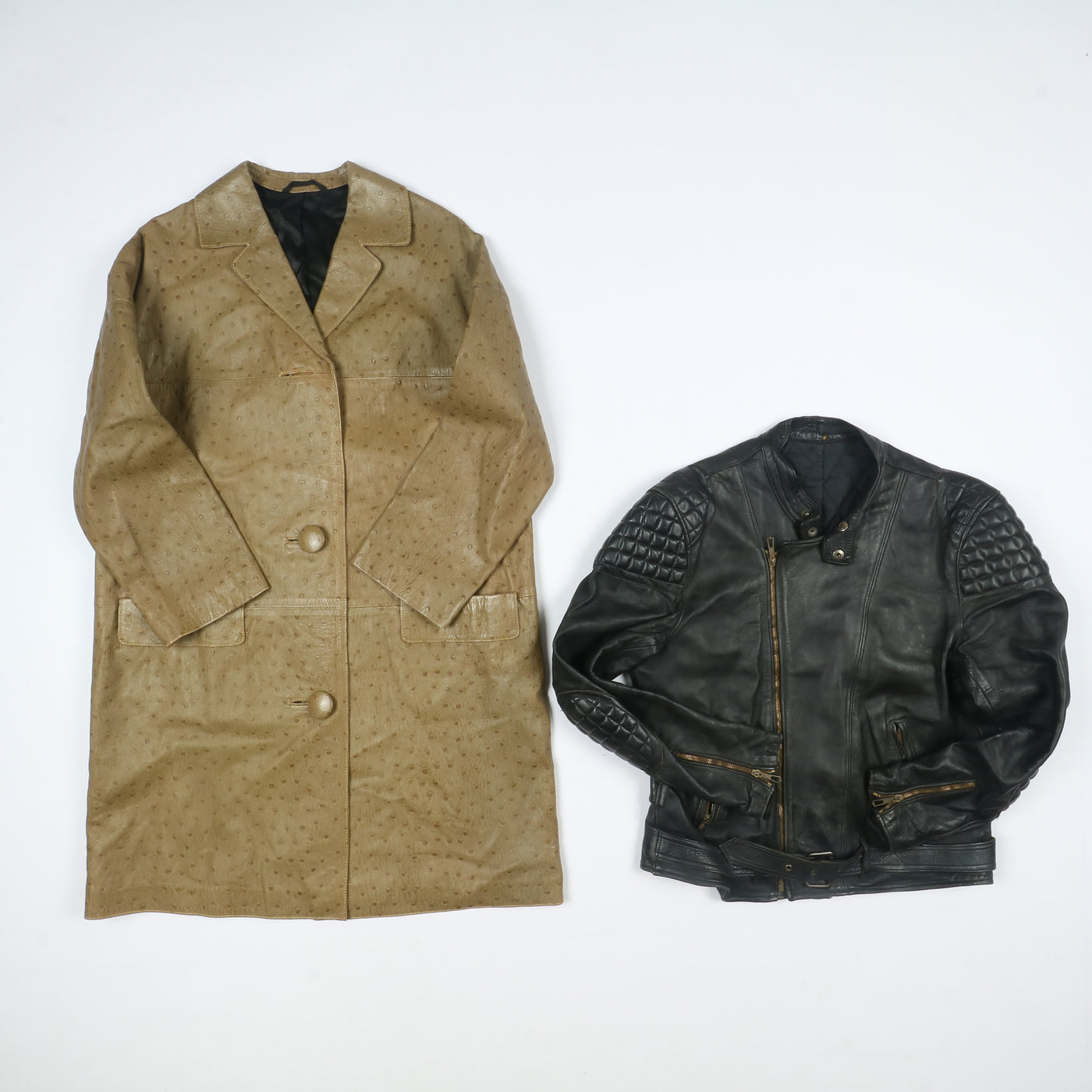 Giacche vintage in pelle Uomo / Donna Stock Box da 18 pz – Vintage Clothing