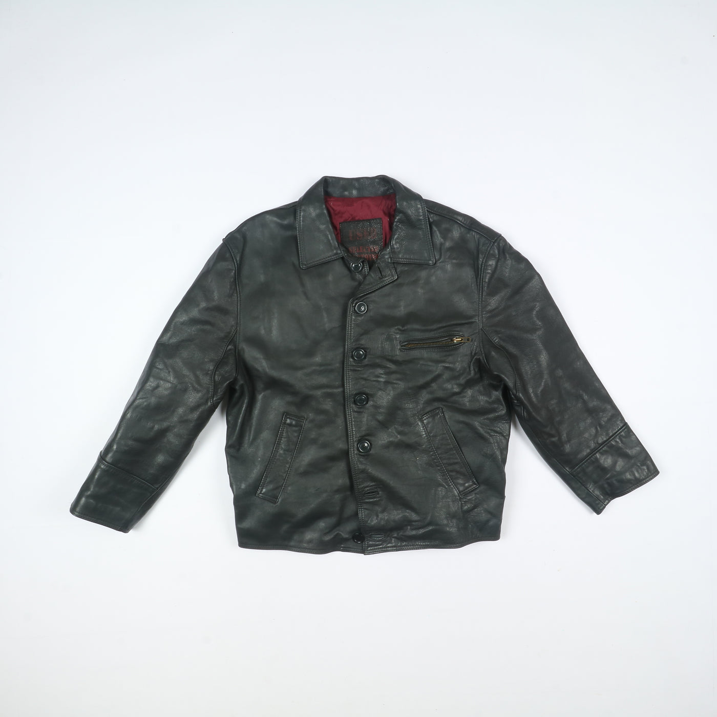 Giacche vintage in pelle Uomo / Donna 17 pz