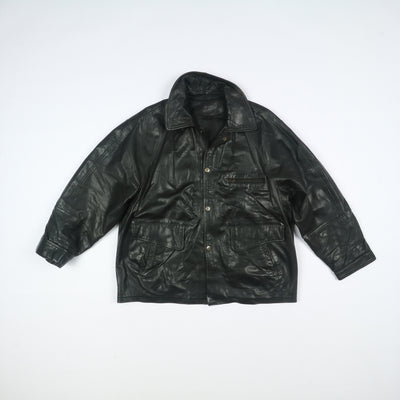 Giacche vintage in pelle Uomo / Donna 17 pz