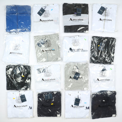 Aquascutum stock da 51pz felpe nuove deadstock