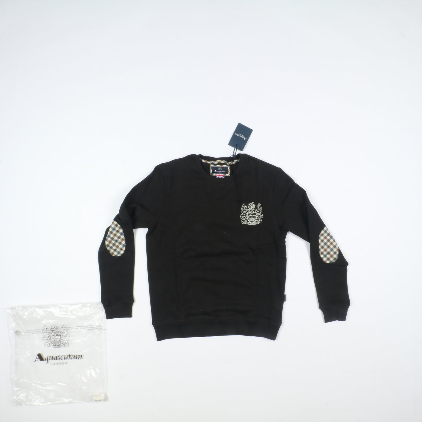 Aquascutum stock da 51pz felpe nuove deadstock