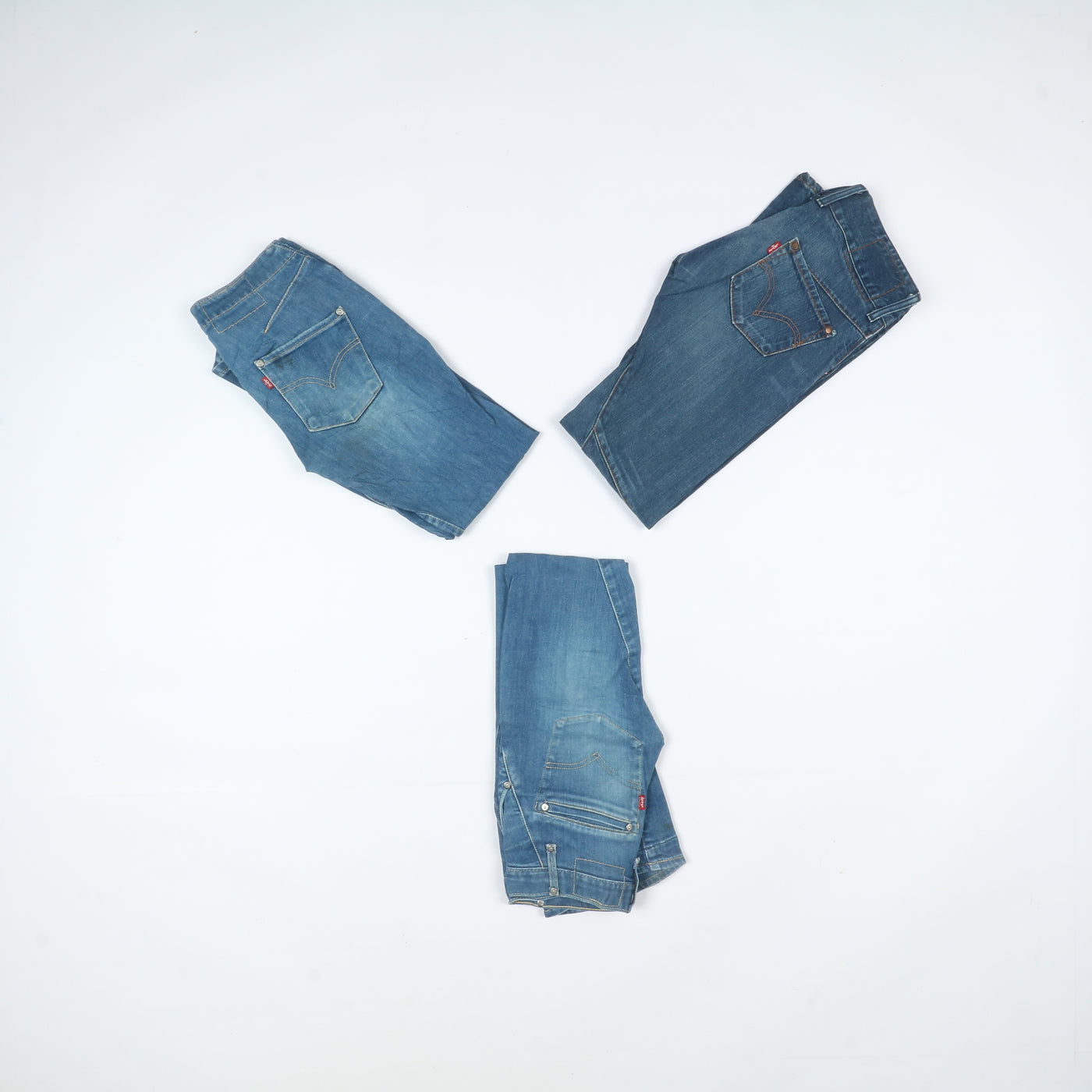 Levis Engineered vintage anni 2000 box da 35pz jeans antiform twister donna