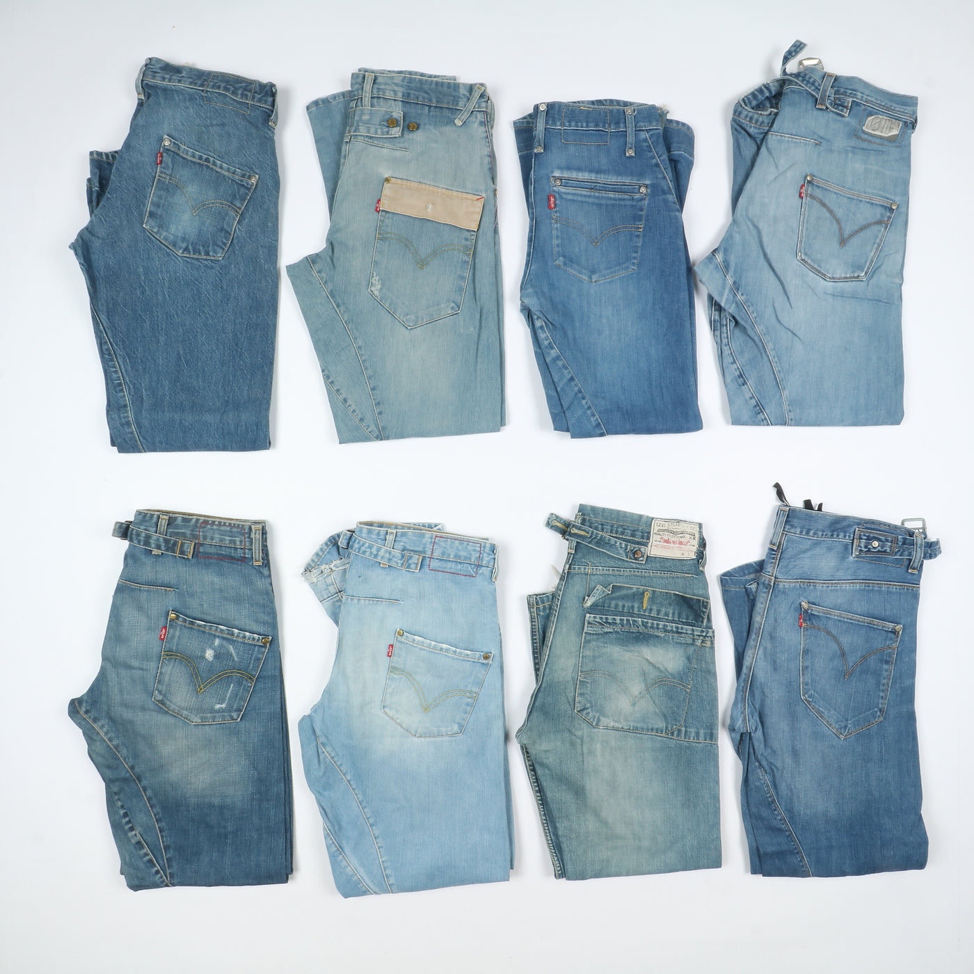 Levis Engineered vintage anni 2000 box da 36pz jeans antiform twister donna