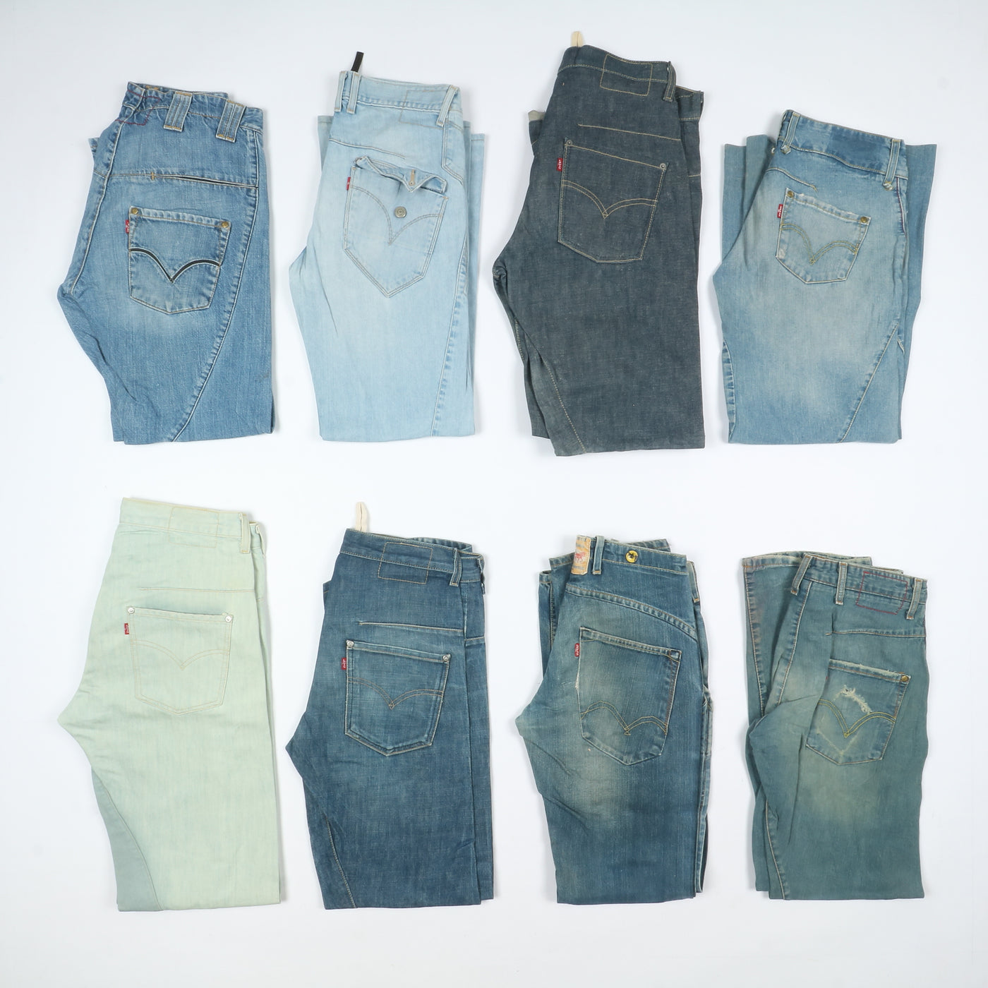 Levis Engineered vintage anni 2000 box da 36pz jeans antiform twister donna