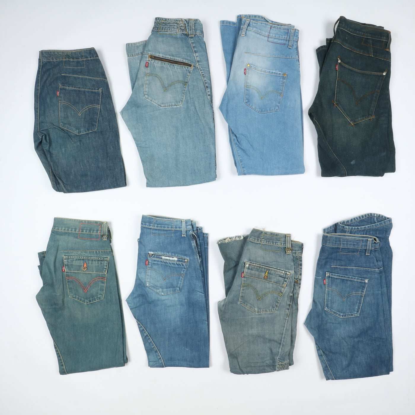 Levis Engineered vintage anni 2000 box da 36pz jeans antiform twister donna