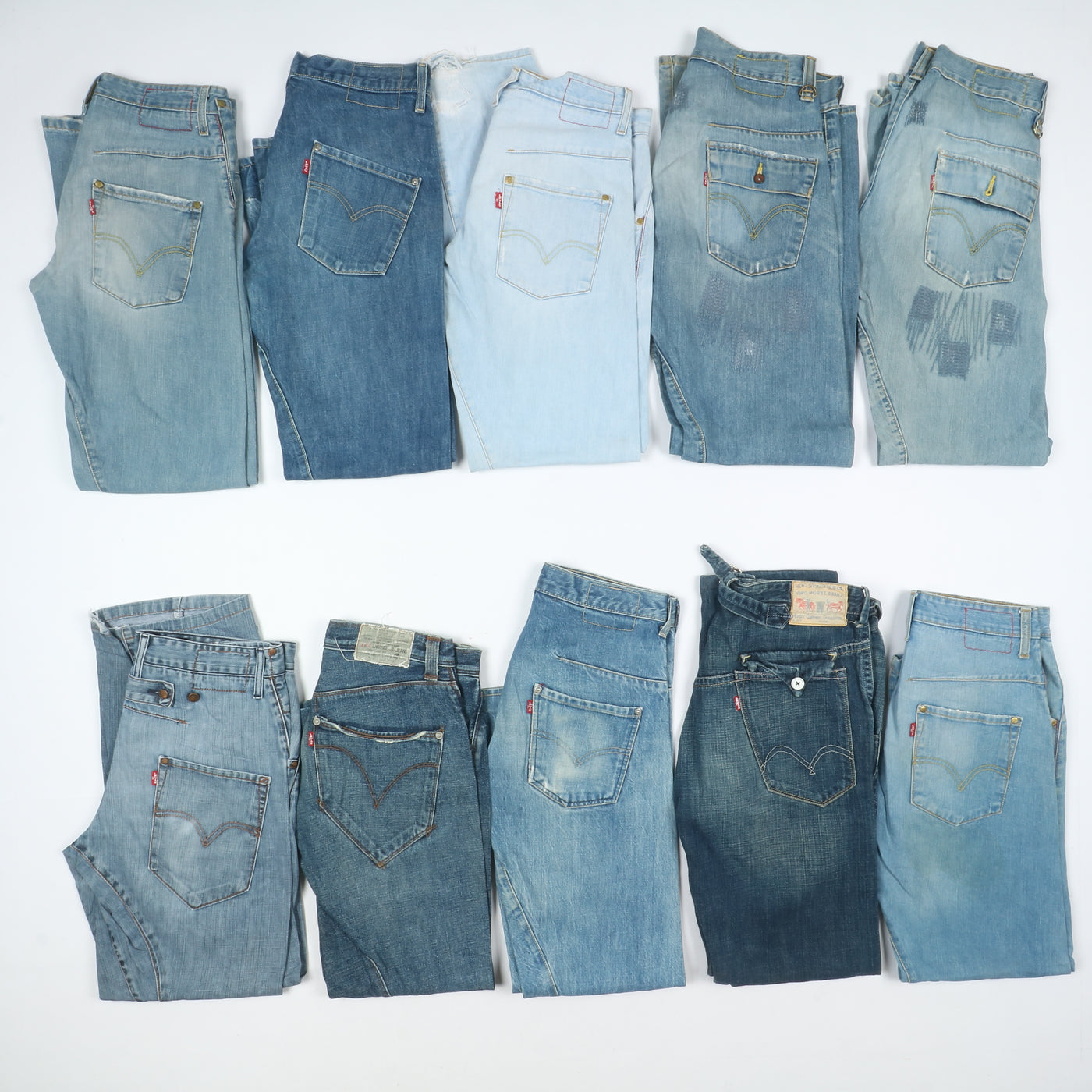 Levis Engineered vintage anni 2000 box da 36pz jeans antiform twister donna