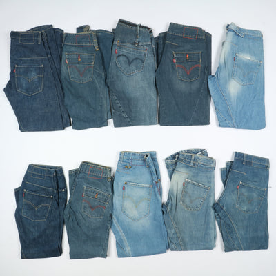 Levis Engineered vintage anni 2000 box da 36pz jeans antiform twister donna