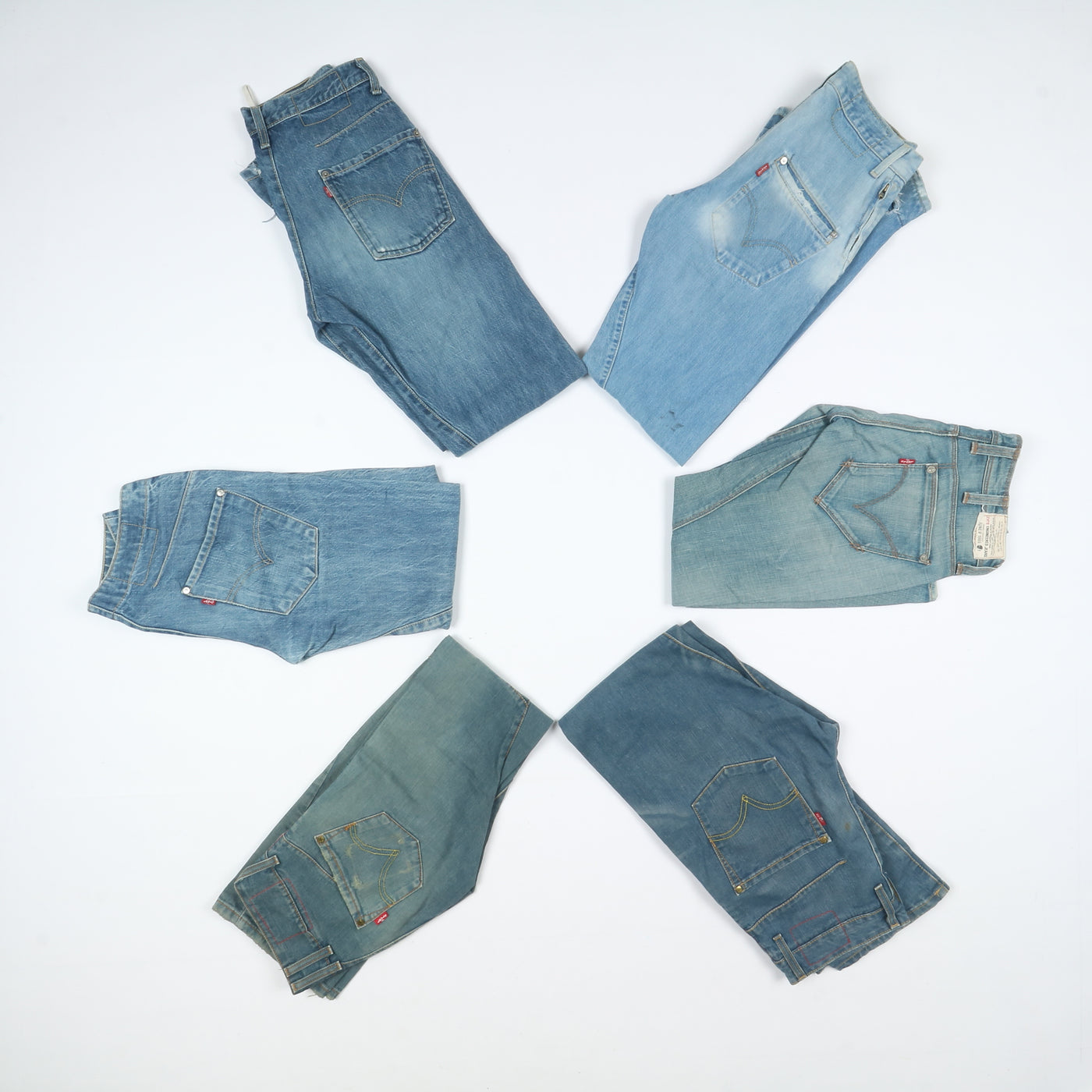 Levis Engineered vintage anni 2000 box da 36pz jeans antiform twister donna