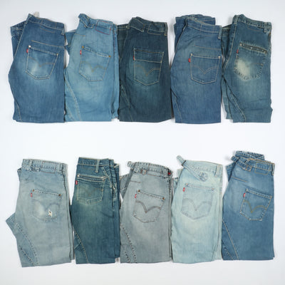 Levis Engineered vintage anni 2000 box da 35pz jeans antiform twister donna