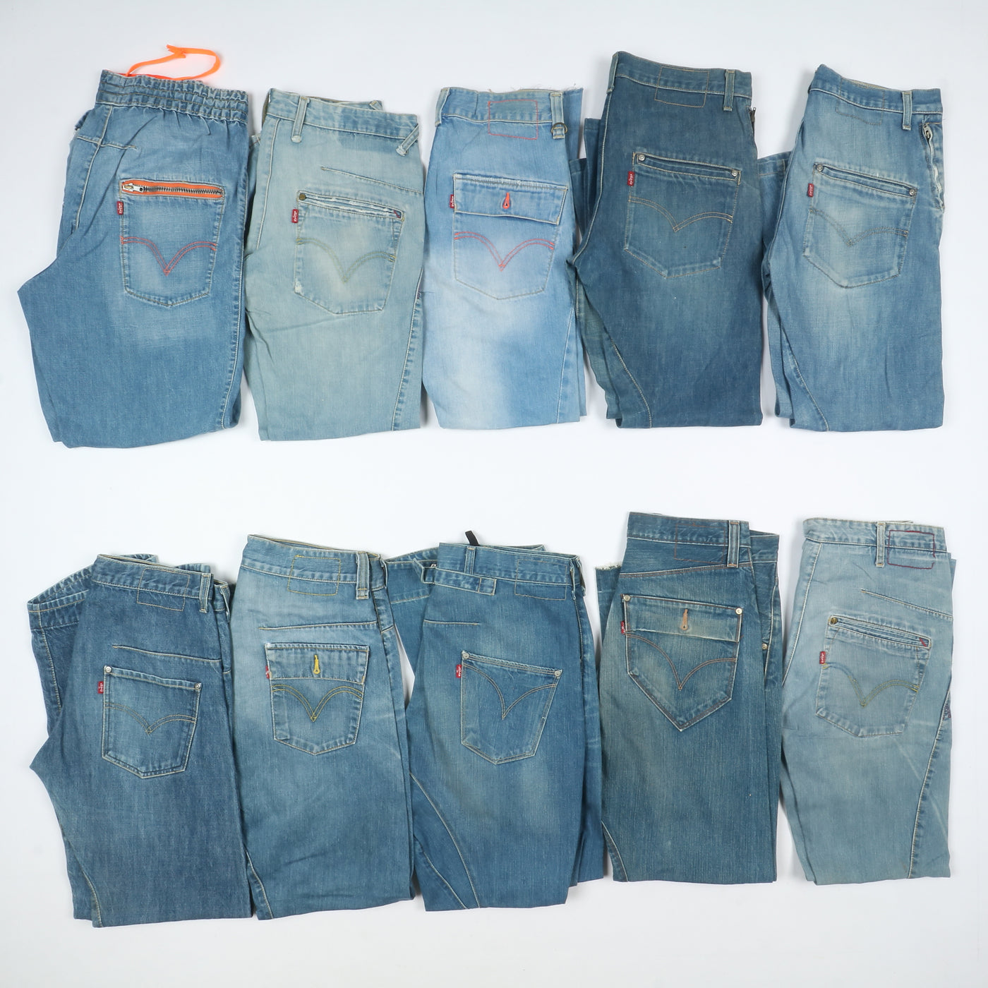 Levis Engineered vintage anni 2000 box da 36pz jeans antiform twister donna